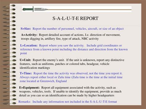 salute report smart card|salute report army powerpoint.